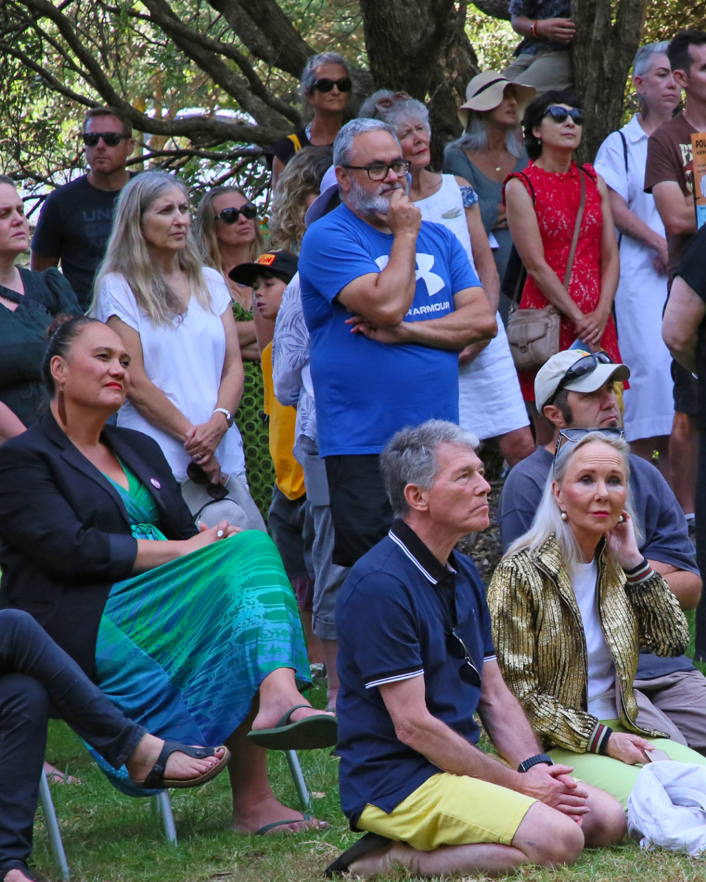 Sculpture unveiling